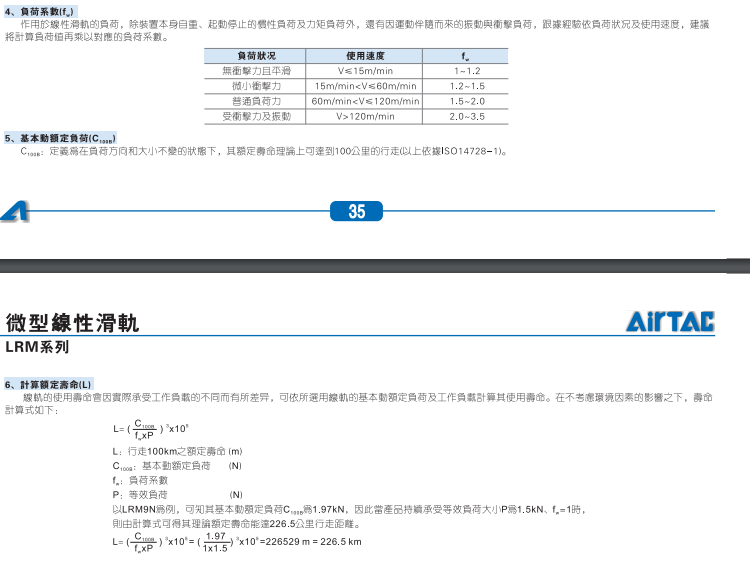 LRM系列微型循环滚珠导轨